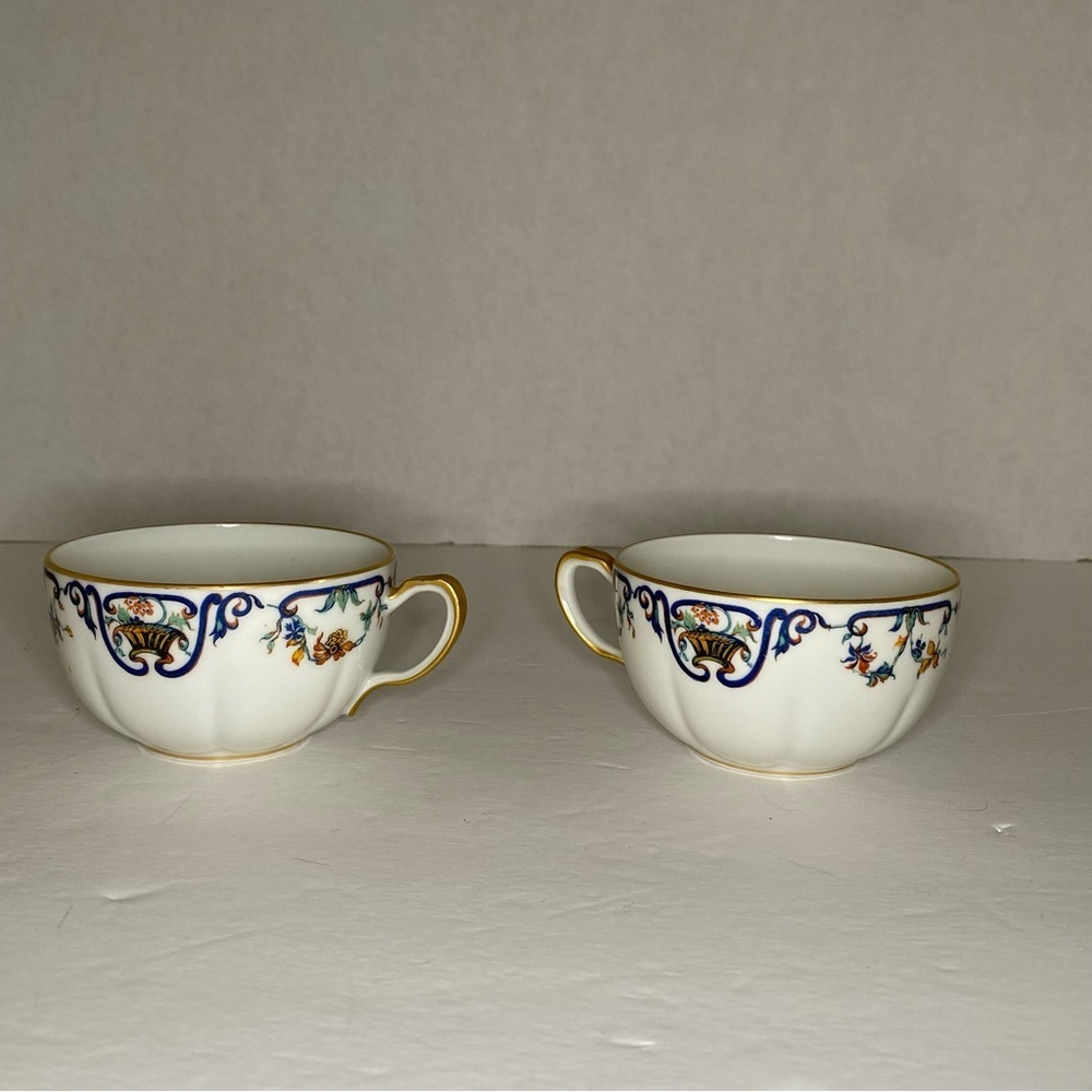 Haviland Limoges marguerite pattern tea cups - Picture 3 of 6